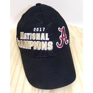 Nike 2017 National Champions Alabama Crimson Tide Hat‎ Adjustable Black